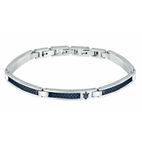 Armbnd til mnd Maserati JM523AVD33 Rustfrit stl 21,5 cm