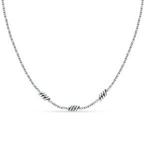 Halsk�de til kvinder Morellato SAWZ03 S�lvfarvet