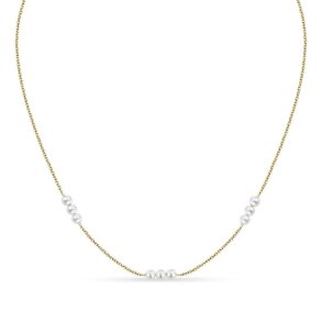 Halsk�de til kvinder Morellato SAWM01 Gylden