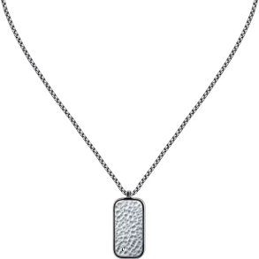 Halsk�de til m�nd Sector SAFT78 S�lvfarvet