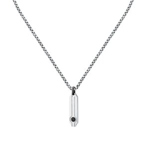 Halsk�de til m�nd Sector SZS124 S�lvfarvet