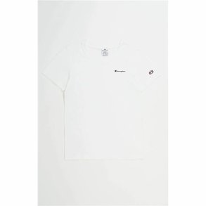 Kortrmet T-shirt til Kvinder Champion Crewneck
