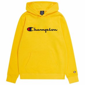 Sweatshirt til B�rn Champion Hooded Gul