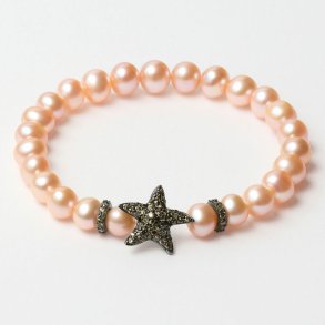 Armbnd til kvinder Lancaster JLA-BR-STAR-3-PE 16 mm