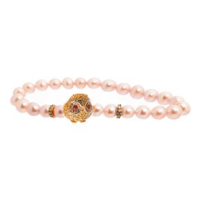 Armbnd til kvinder Lancaster JLA-BR-OWL-6-PE 16 mm