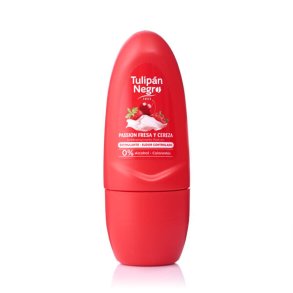 Roll on deodorant Tulipn Negro Passion Fresa y Cereza 50 ml