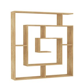 Hylder Alexandra House Living Hrast Tr MDP 125 x 129 x 22 cm Labyrint