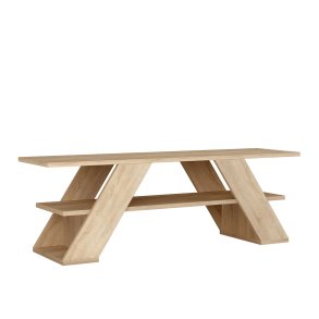 mbler Alexandra House Living Diagonal Brun 120 x 40 x 33 cm