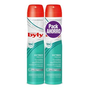 Desodorizante em Spray Invisvel Antimanchas Extrem Byly (2 uds)