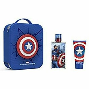 Parfume s�t til b�rn Capit�n Am�rica AVENGERS EDT Captain America 2 Dele 3 Dele