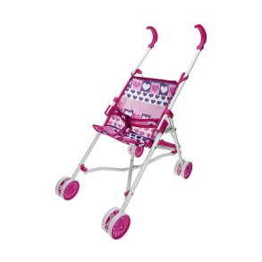 Lille Barnevogn til Dukker Reig Bl Pink Foldbar 25,5 x 41,5 x 55,5 cm