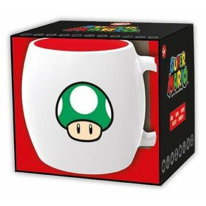 Kom med boks Super Mario 1-UP Keramik 360 ml