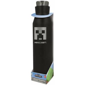 Flaske Minecraft Silikone Rustfrit stl Plastik 580 ml