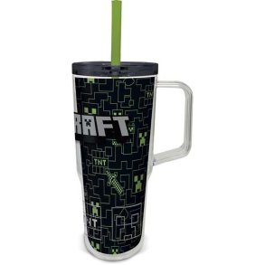 Termokop med l�g Minecraft Iconicmono 860 ml