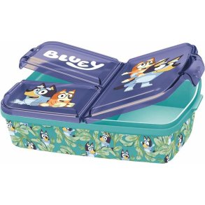 Madkasse til Sandwich Bluey polypropylen 19,5 x 16,5 x 6,7 cm 18 x 13,50 x 6 cm