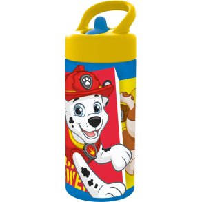 Vandflaske The Paw Patrol Funday Rd Bl PVC 410 ml