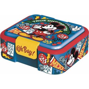 Madkasse til Sandwich Mickey Mouse True Champions 18 x 16 x 6,5 cm