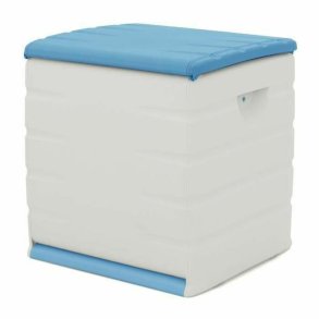 Kiste Plastiken Bl� Plastik 60 x 61 x 53 cm