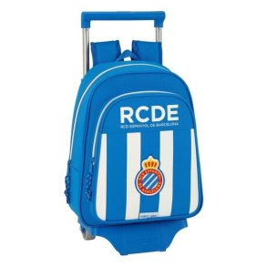Skolerygsk med Hjul 705 RCD Espanyol (27 x 10 x 67 cm)