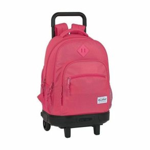 Skolerygsk med Hjul Compact BlackFit8 M918 Pink (33 x 45 x 22 cm)
