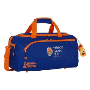 Sportstaske Valencia Basket Bl Orange (50 x 25 x 25 cm)