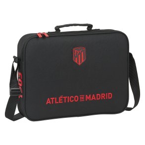 Skole skoletaske Atltico Madrid Sort (38 x 28 x 6 cm)