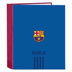 Ringbind F.C. Barcelona M657 Rdbrun Marinebl A4 27 x 33 x 6 cm
