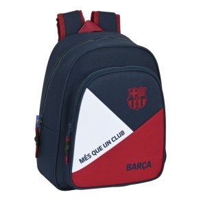 Skoletaske F.C. Barcelona Bl Rdbrun (27 x 33 x 10 cm)