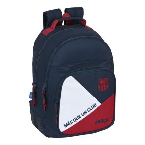 Skoletaske F.C. Barcelona Bl Rdbrun (32 x 42 x 15 cm)