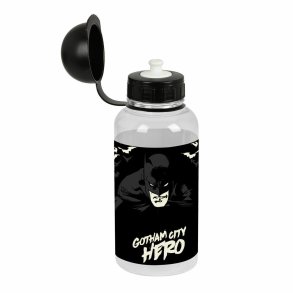 Vandflaske Batman Hero Sort PVC 500 ml