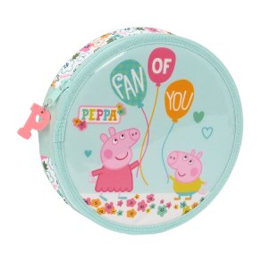 Penalhus Peppa Pig Cosy corner Cirkulr Lysebl (18 Dele)