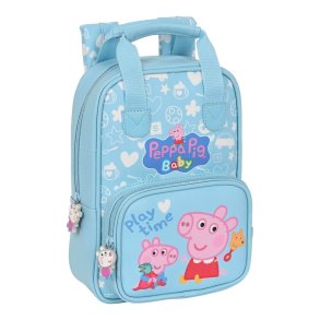 Brnetaske Peppa Pig Baby Lysebl (20 x 28 x 8 cm)
