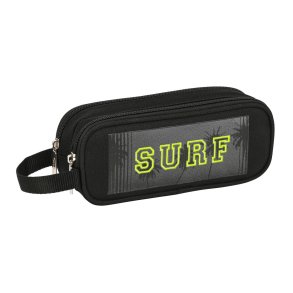 Dobbelt carry-all Safta Surf Sort (21 x 8 x 6 cm)