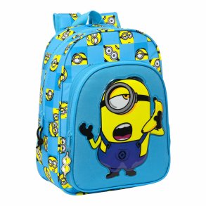 Skoletaske Minions Minionstatic Bl 26 x 34 x 11 cm