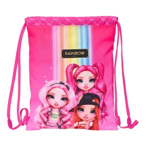 Rygsk med Snore Rainbow High Fuchsia 26 x 34 x 1 cm
