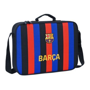 Skole skoletaske F.C. Barcelona Rdbrun Marinebl (38 x 28 x 6 cm)