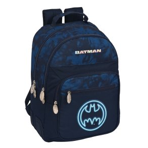 Skoletaske Batman Legendary Marinebl 32 x 42 x 15 cm