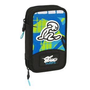 Penalhus med Tilbehr El Nio Green bali Sort 12.5 x 19.5 x 4 cm (28 Dele)