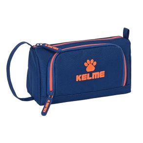 Penalhus Kelme Navy blue Orange Marinebl 20 x 11 x 8.5 cm