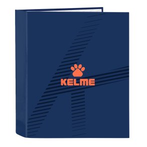 Ringbind Kelme Navy blue Orange Marinebl A4 (27 x 33 x 6 cm)