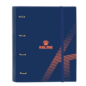 Ringbind Kelme Navy blue Orange Marinebl (27 x 32 x 3.5 cm)