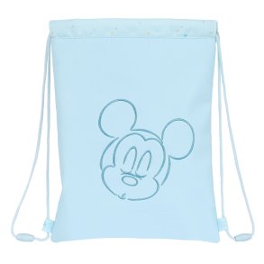 Rygsk med Snore Mickey Mouse Baby Lysebl 26 x 34 cm