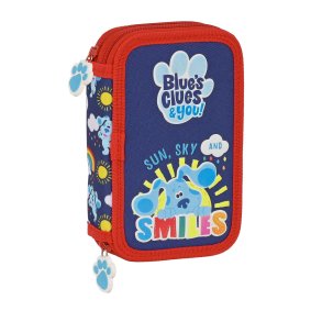 Dobbelt penalhus Blue's Clues Marinebl (28 Dele)