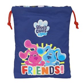 Madkasse med tilbehr Blue's Clues 20 x 25 cm sk (sack) Marinebl