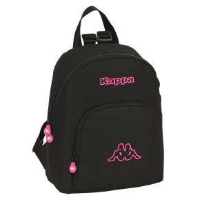 Casual Rygsk Kappa Black and pink Sort 13 L