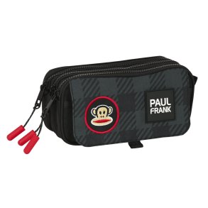 Tredobbelt bretaske Paul Frank Campers Sort (21,5 x 10 x 8 cm)