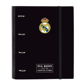 Ringbind Real Madrid C.F. Corporativa Sort (27 x 32 x 3.5 cm)