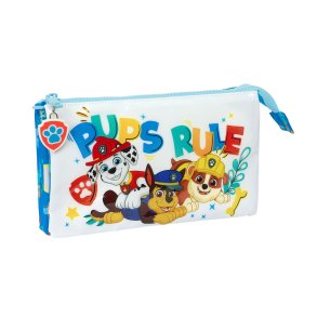Tredobbelt bretaske The Paw Patrol Pups rule Bl 22 x 12 x 3 cm