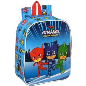 Skoletaske PJ Masks Bl 22 x 27 x 10 cm