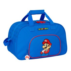 Sportstaske Super Mario Play Bl Rd 40 x 24 x 23 cm